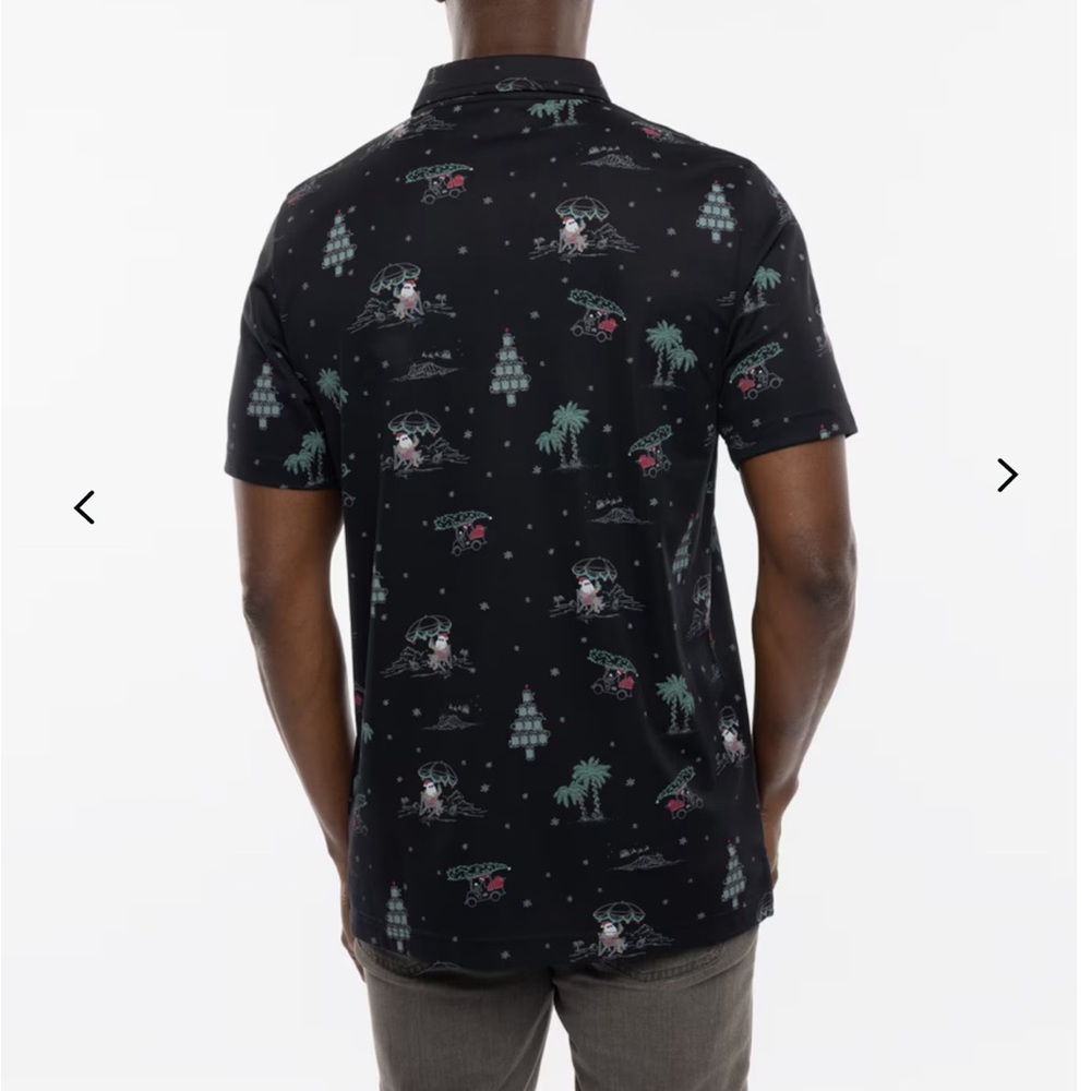 NWT Travis Mathew California Christmas Polo - Picture 3 of 6
